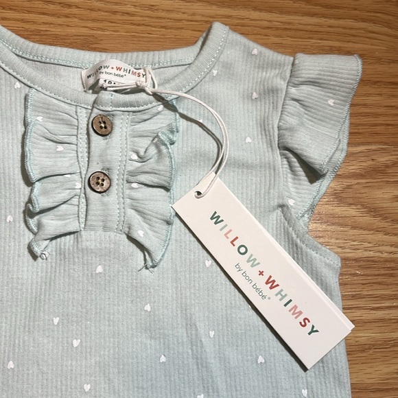 NWT WILLOW + WHIMSY SZ 18 light green - Picture 1 of 4